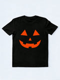 Jack O Pumpkin Face Easy Halloween Costume Halloween Gift T-Shirt