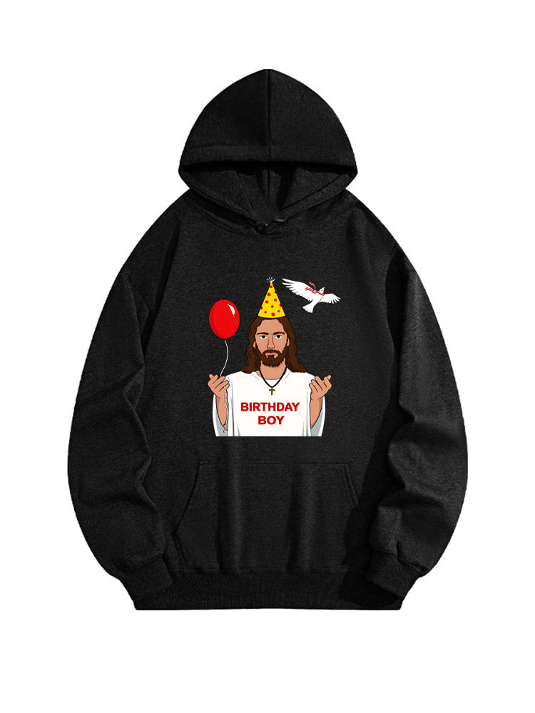 Jesus Birthday Shirt Christian Christmas Birthday Boy Hoodie