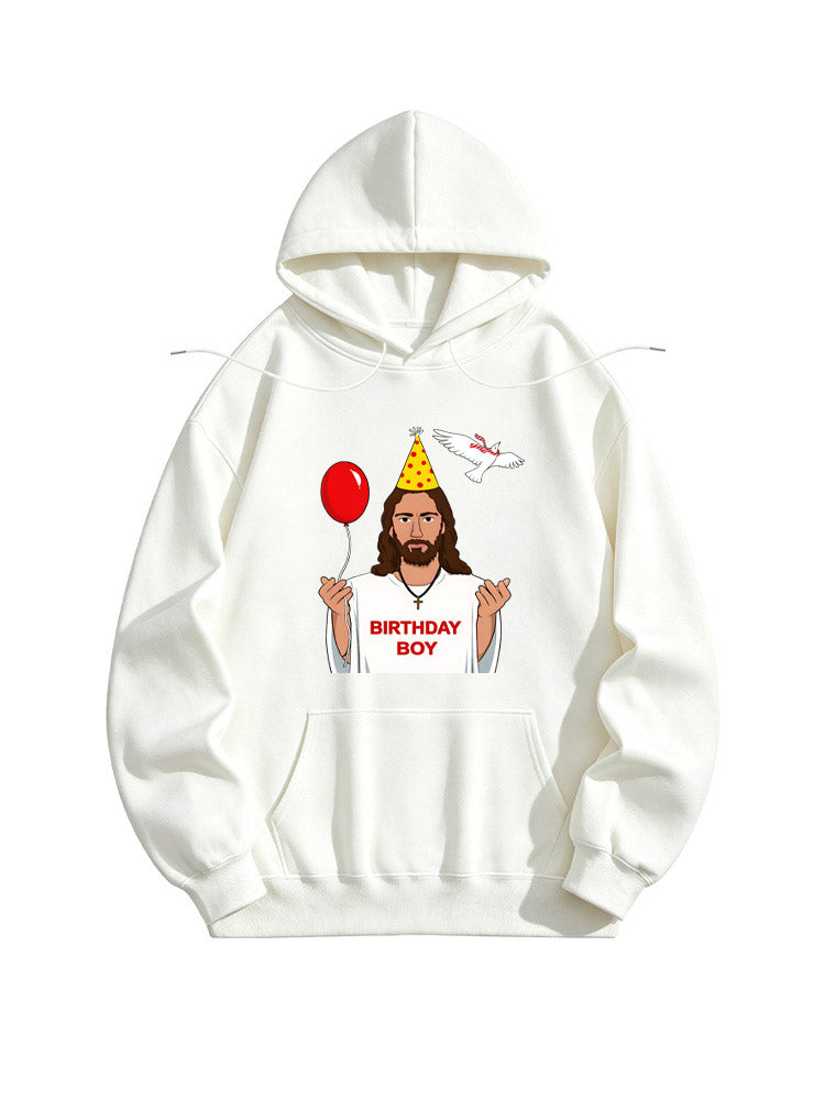 Jesus Birthday Shirt Christian Christmas Birthday Boy Hoodie