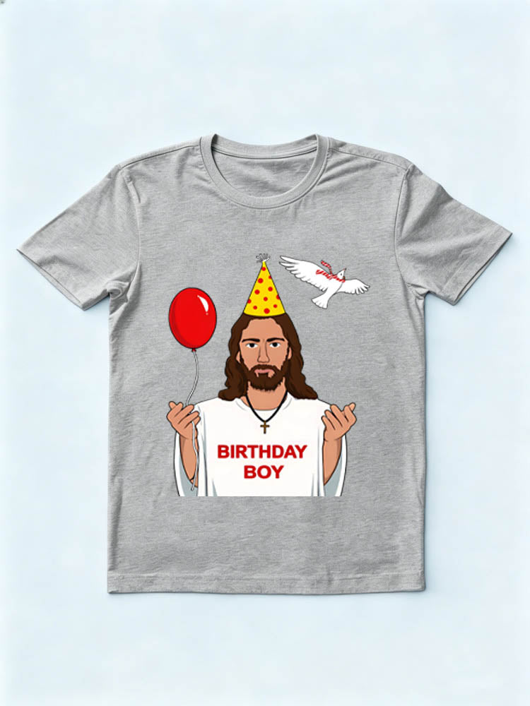 Jesus Birthday Shirt Christian Christmas Birthday Boy T-shirt