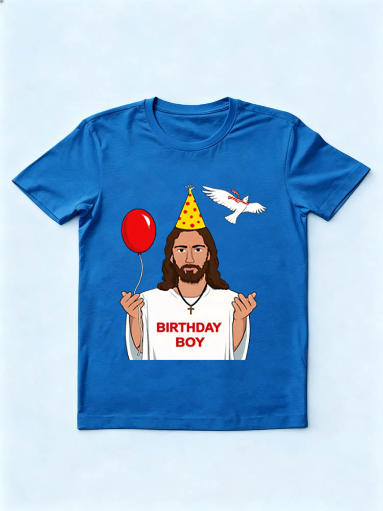 Jesus Birthday Shirt Christian Christmas Birthday Boy T-shirt