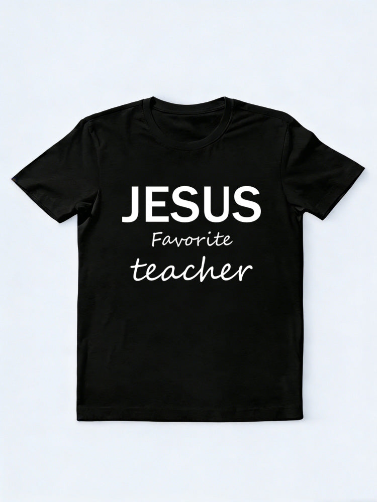Jesus Favorite Teacher Back To School Gift T-shirt