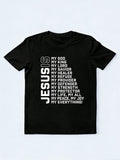 Jesus Is My God My King My Lord My Savior Christian Easter Gift T-shirt