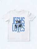 Jesus Loves You and Me Easter Gift T-shirt