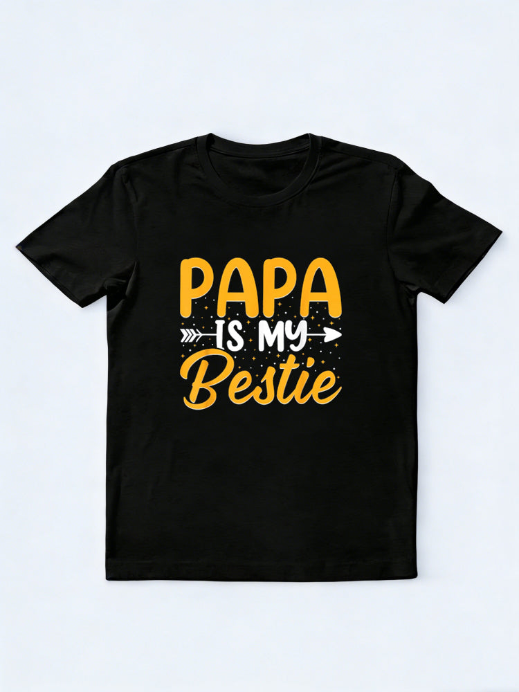Papa Is My Bestie Father's Day T-Shirt