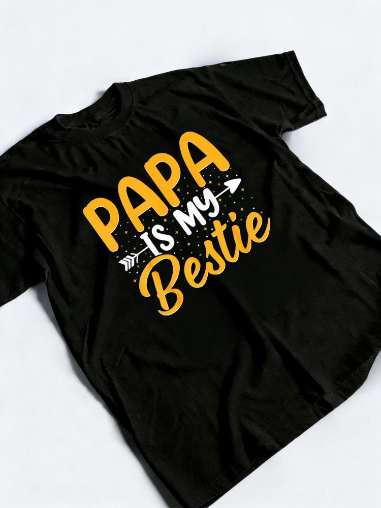 Papa Is My Bestie Father's Day T-Shirt