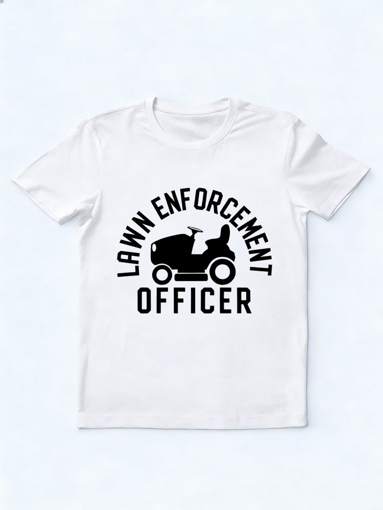 Lawn Enforcement Officer Gift T-shirt
