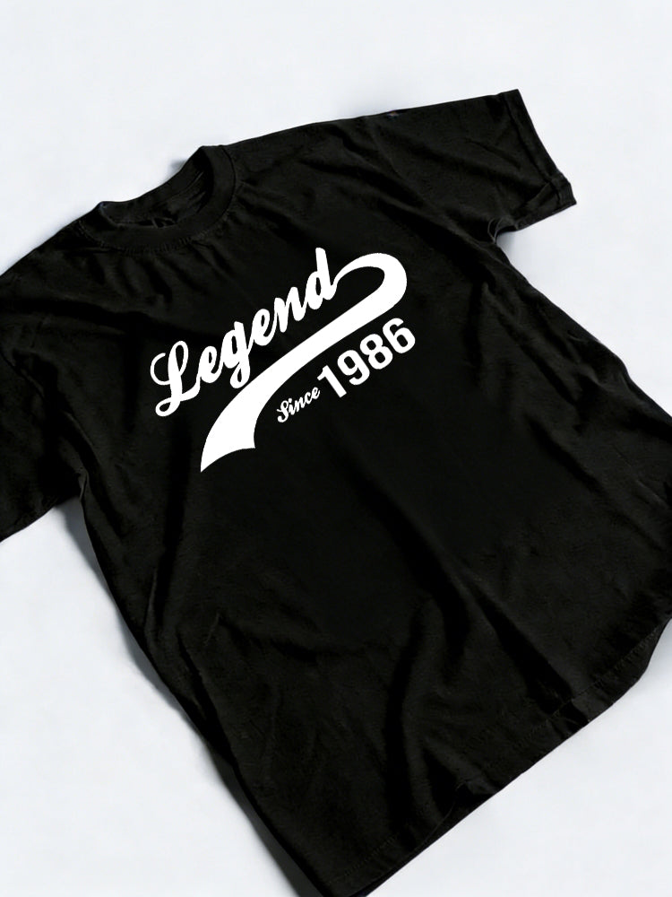 Legend Since 1986 Birthday Gift T-Shirt