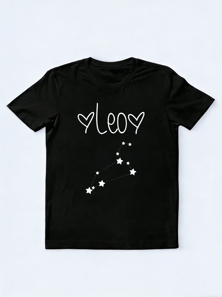 Leo Zodiac Sign Horoscope Astrology July August Birthday Gift T-shirt