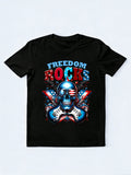 Let Freedom Rock 4th of July Gift T-shirt