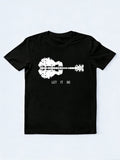 Let It Be Guitar Lake Music Lover Family& Friend Birthday Gift T-shirt