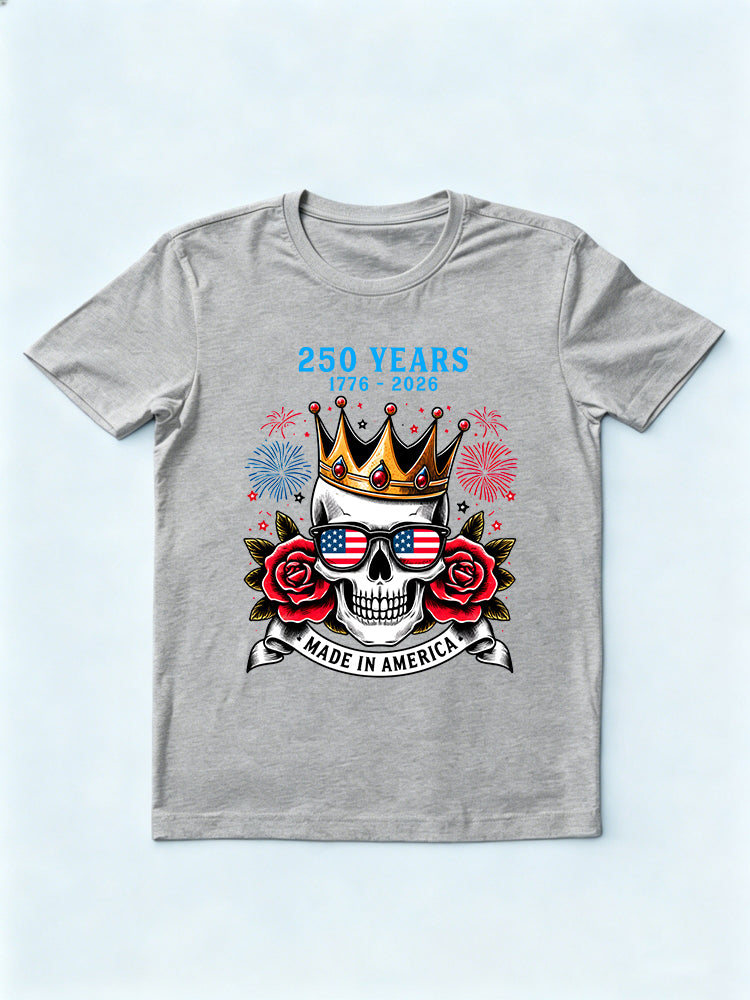 Made In America 1776~2026 250 Years 4th of July T-shirt