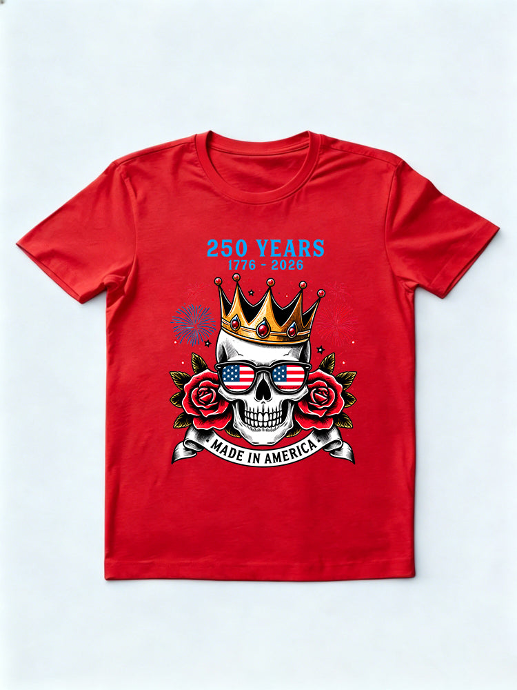 Made In America 1776~2026 250 Years 4th of July T-shirt