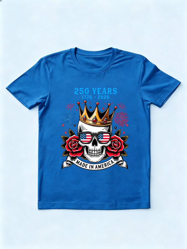 Made In America 1776~2026 250 Years 4th of July T-shirt