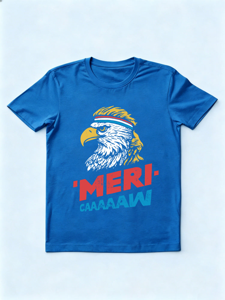 Meri-caaaaaw 4th of July Gift T Shirt