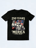 Merica 1776-2026 USA 250th Anniversary Patriotic Gift T-Shirt