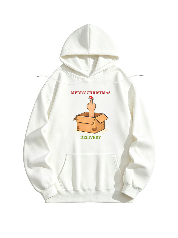 Merry Christmas Delivery Christmas Season Vibe Hoodie