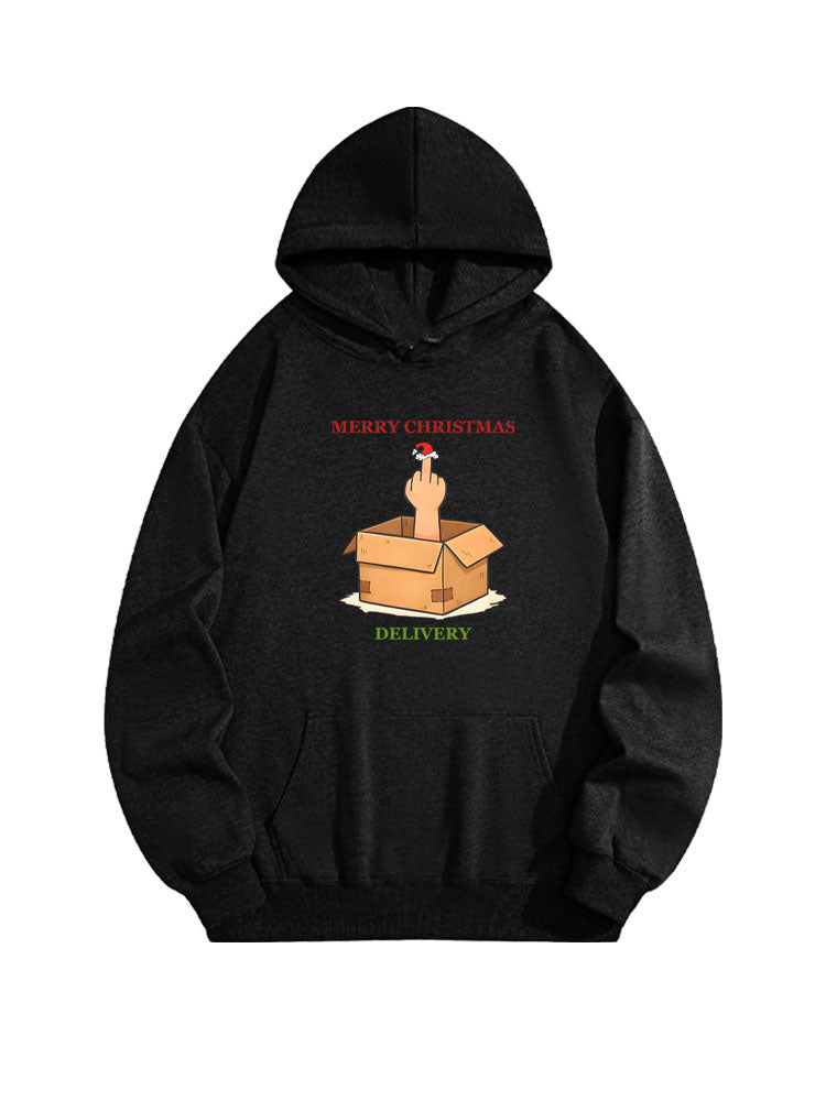 Merry Christmas Delivery Christmas Season Vibe Hoodie