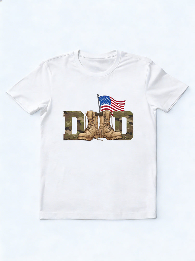 Military Dad Father’s Day T-Shirt