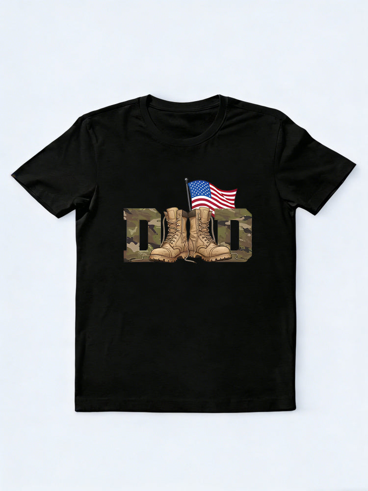 Military Dad Father’s Day T-Shirt