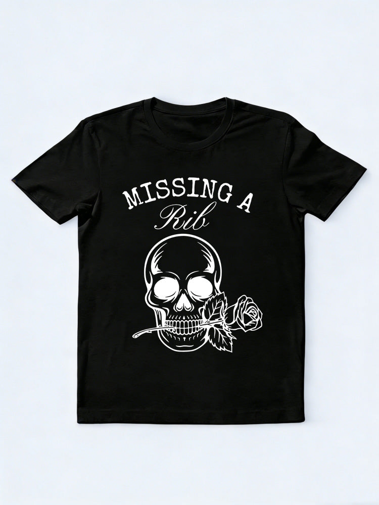 Missing A Rib His Rib Couple Wedding Anniversary Gift T-shirt