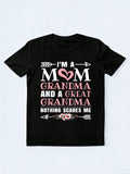 Mom Grandma Great Grandma Grandmother Mothers Day T-Shirt