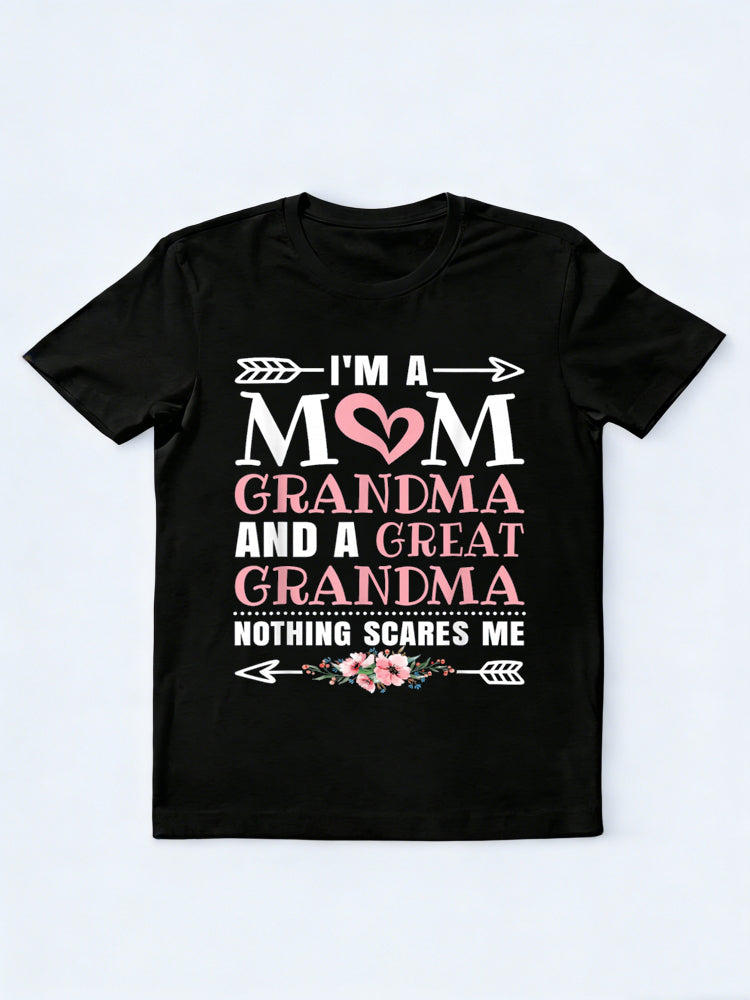 Mom Grandma Great Grandma Grandmother Mothers Day T-Shirt
