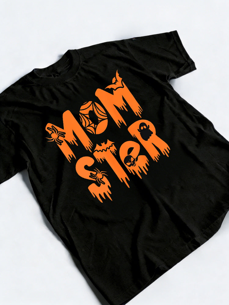 Momster Halloween Mom Halloween Gift T-Shirt