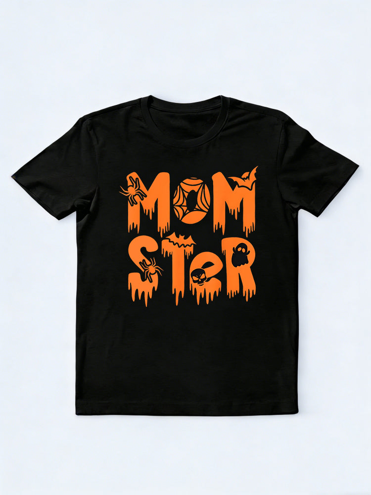 Momster Halloween Mom Halloween Gift T-Shirt