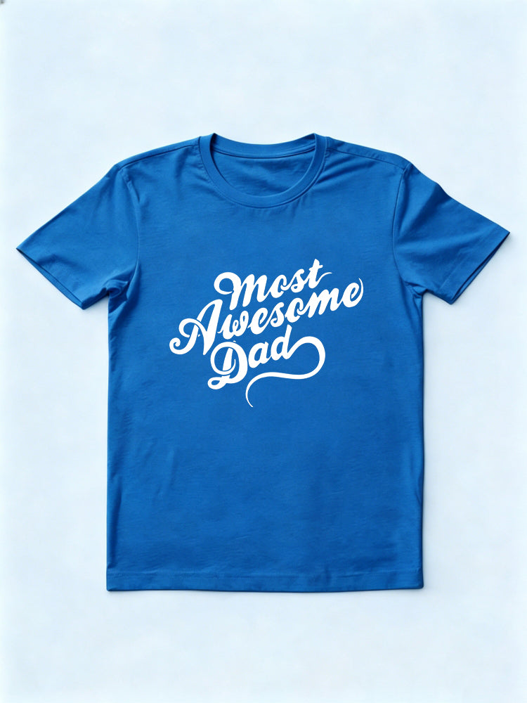 Most Awesome Dad Father's Day Gift T-shirt