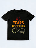 Mr & Mrs 45th Anniversary Anniversary Gift T-shirt