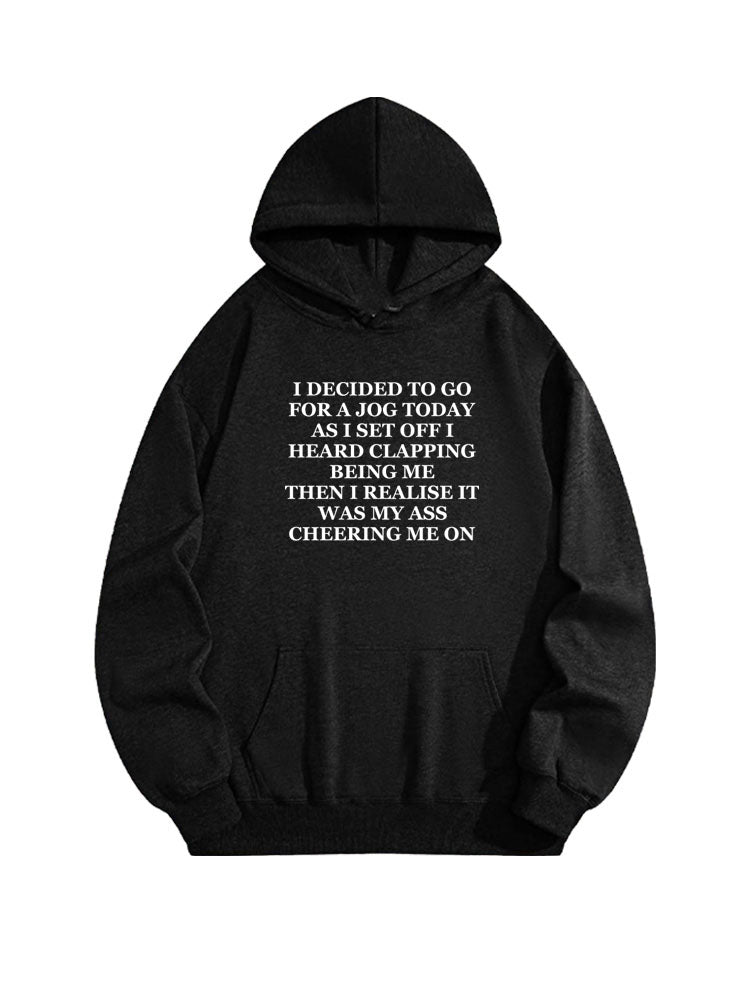 My Ass Cheering Me On Christmas Season Vibe Hoodie
