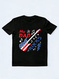 My Dad Rocks 4th of July Gift T-shirt