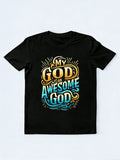 My God Is An Awesome God Easter Gift T-shirt