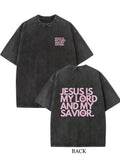 My Lord Jesus Christ/ Prayer Gift Washed T-shirt