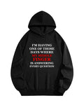 My Middle Finger Is The Answer Hoodie
