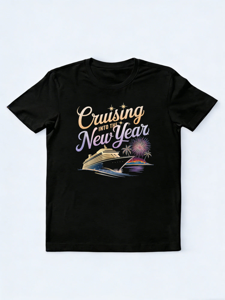 New Year Cruise Design New Year Gift T-Shirt