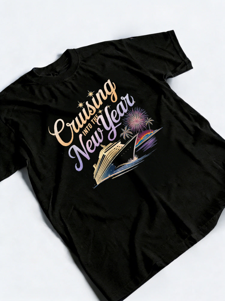 New Year Cruise Design New Year Gift T-Shirt
