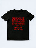 Not My Fucking Problem Christmas Season Vibe T-shirt