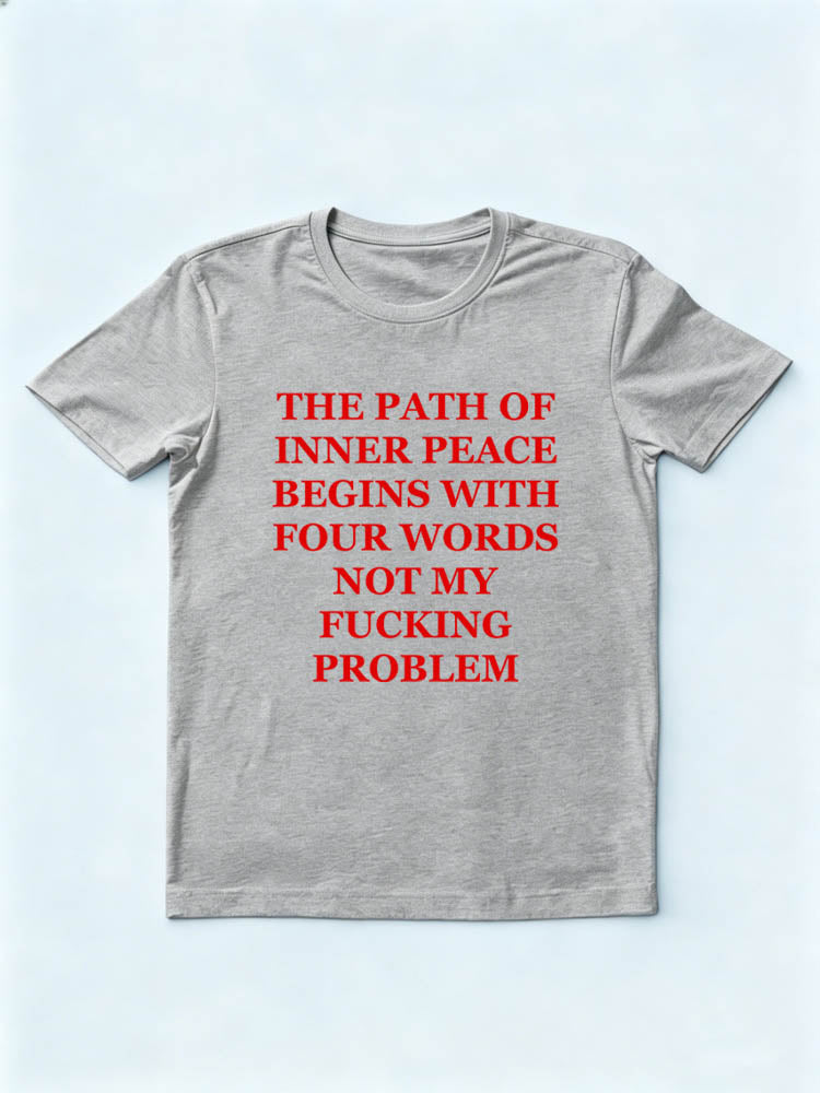 Not My Fucking Problem Christmas Season Vibe T-shirt