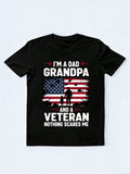 Nothing Scares A Dad, A Grandpa Gift T-shirt