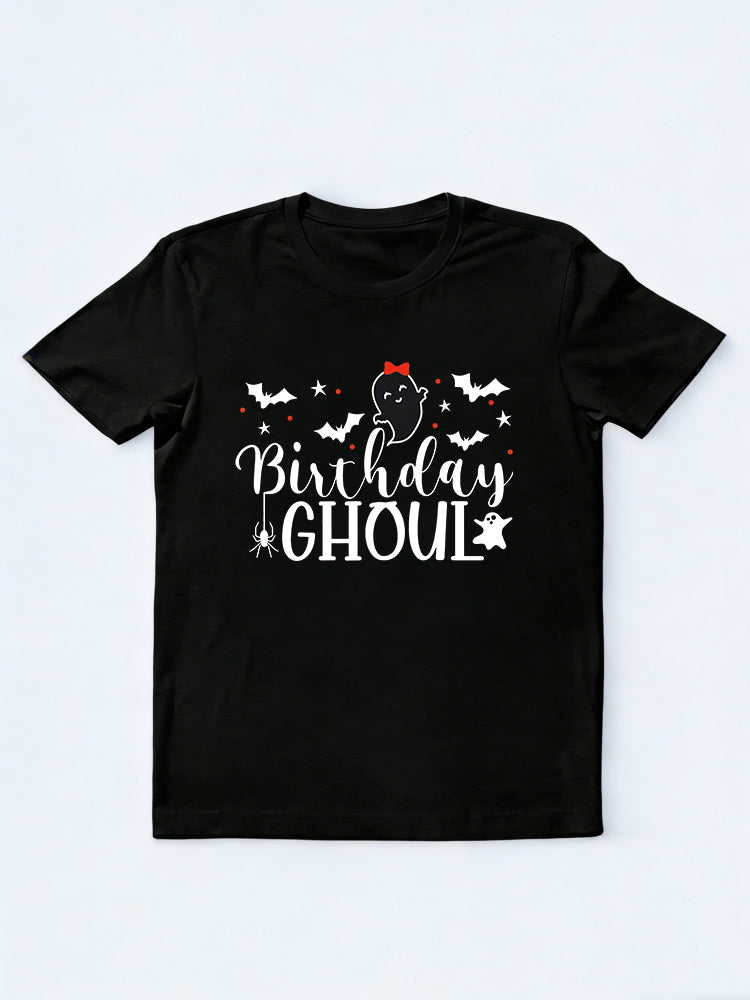 October Birthday Ghoul Halloween Birthday Gift T-shirt