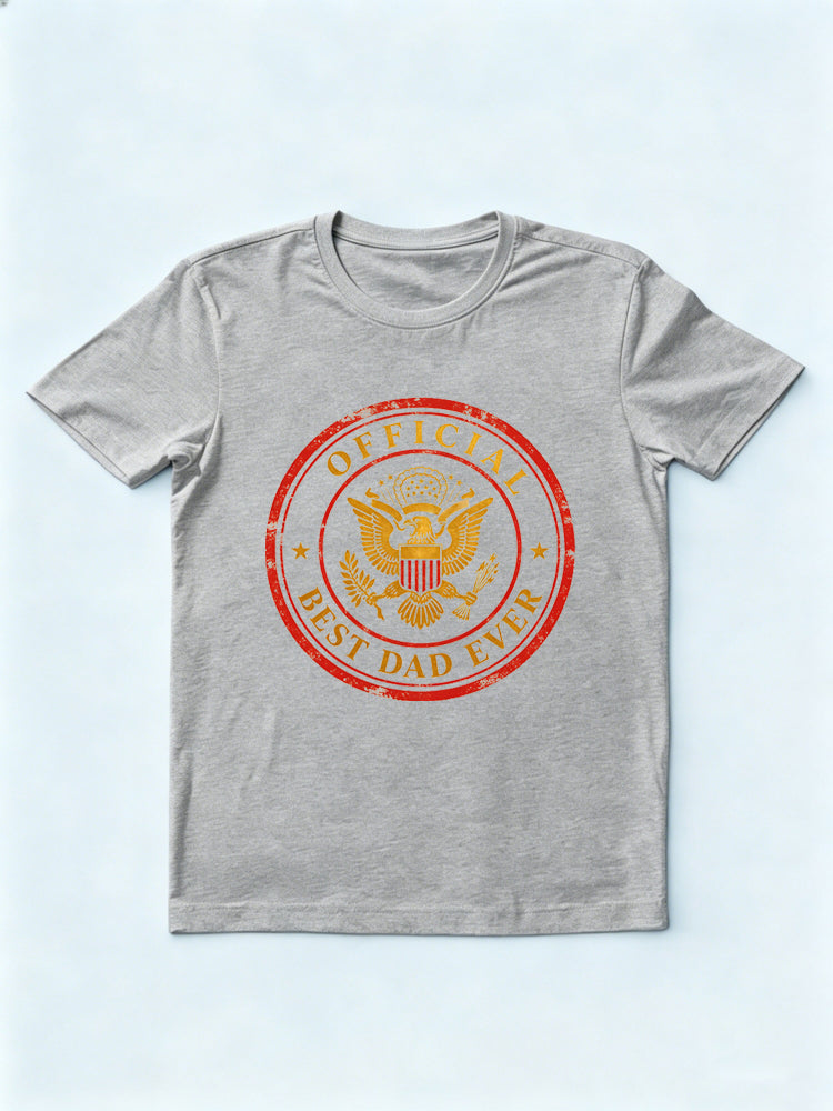 Official Best Dad Ever Gift T-shirt