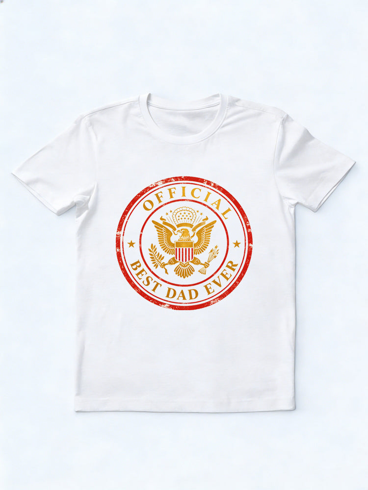 Official Best Dad Ever Gift T-shirt