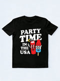 Party Time In The USA 4th of July Gift Shirt