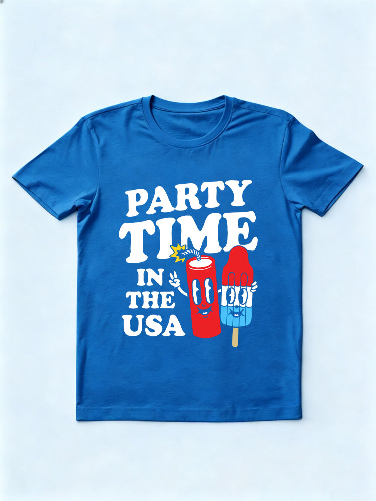 Party Time In The USA 4th of July Gift Shirt
