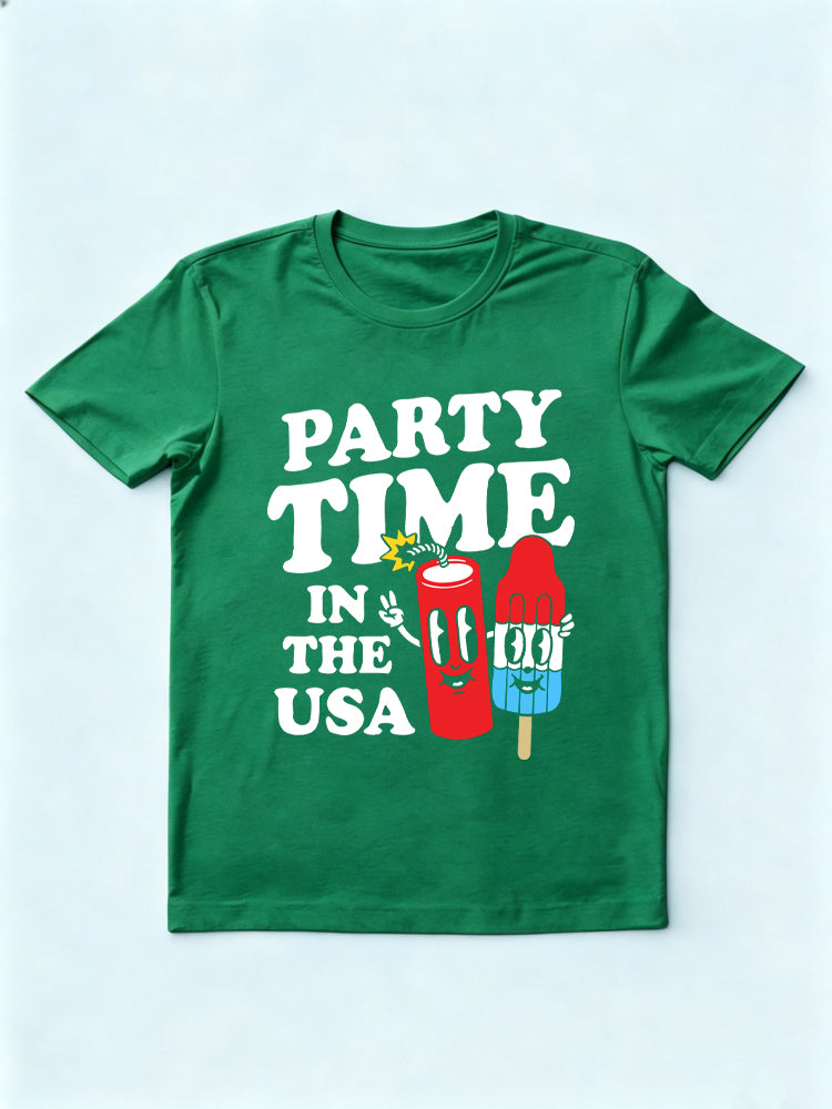 Party Time In The USA 4th of July Gift Shirt