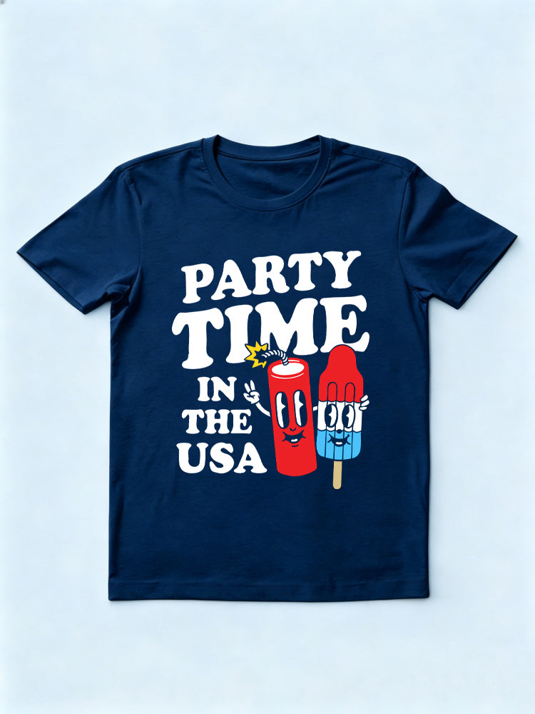 Party Time In The USA 4th of July Gift Shirt