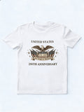 Patriotic 250th Anniversary USA 4th of July T-shirt