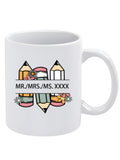 Personalized Teacher Back To School Mug